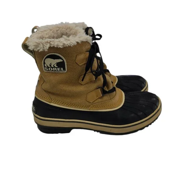 Sorel Tivoli Womens Winter Boots, Lace Up, Waterproof, Warm, Size 9 - Picture 4 of 8